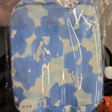 시나모롤 꽃무늬 파우치 약 20cm x 15cm