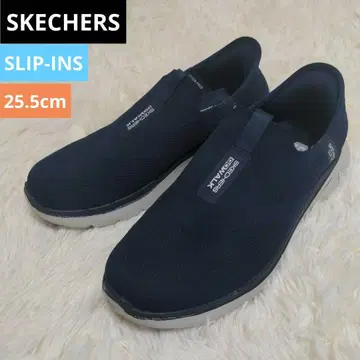 스케쳐스 슬립인 스니커즈 슬립온 네이비 25.5cm