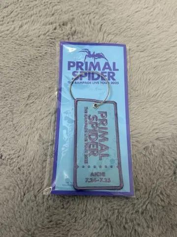 PRIMAL SPIDER 와펜 키링 아이치