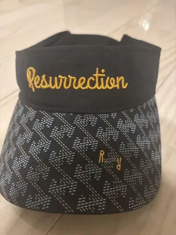 Resurrection 블랙 바이저 레자렉션