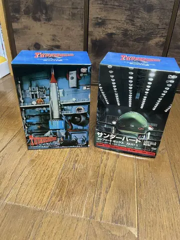 썬더버드 DVD 세트 중고 1과 2 디스크가 없습니다.