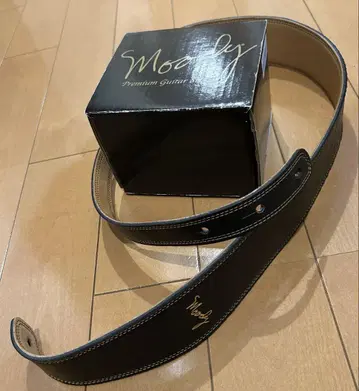 Moody straps 가죽 기타 스트랩
