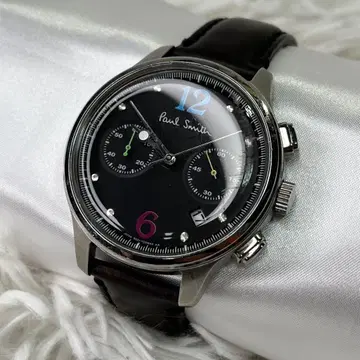 인기 Paul Smith 폴스미스 손목시계 시티 크로노그래프 블랙