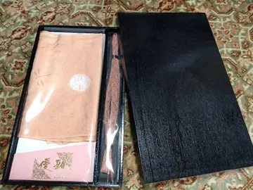 새상품 / 순수 실크 / 잠자리 패턴 오비 장식 천과 허리띠 세트