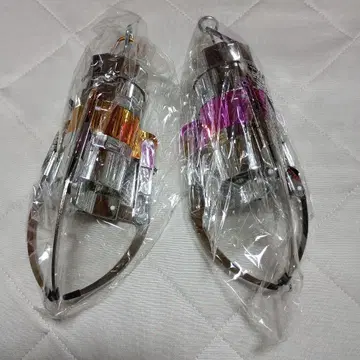 MEGA NEW 크레인 암 키링 3 카라비너 포함 오렌지 핑크