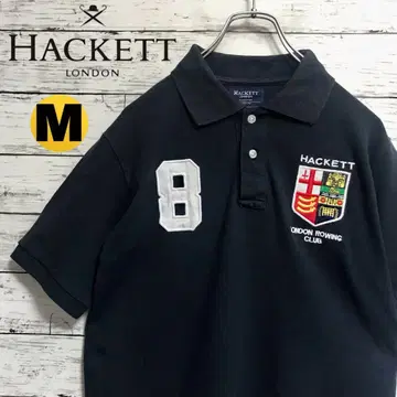 해켓 런던 HACKETT LONDON 피케 셔츠 자수 로고
