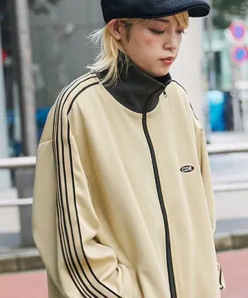 CDR 집업 자켓 L 사이즈 크림색