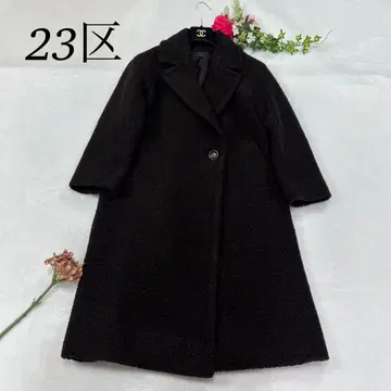 H663 2XL 30 23KU 보아 코트 체스터 코트 여성용