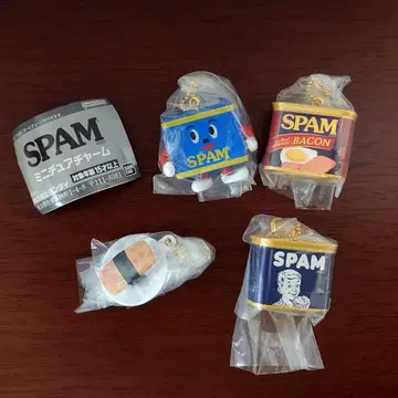 SPAM 미니어처 참 4개 묶음 판매 스팸 스팸 오니기리
