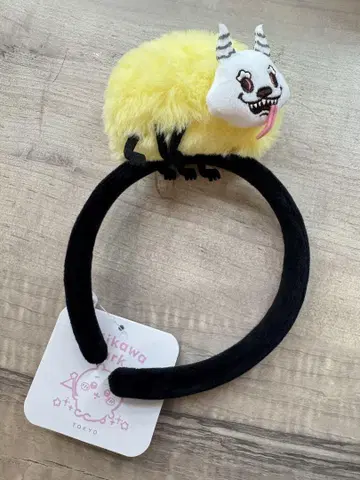 데카츠요 봉제 인형 머리띠 치이카와 파크