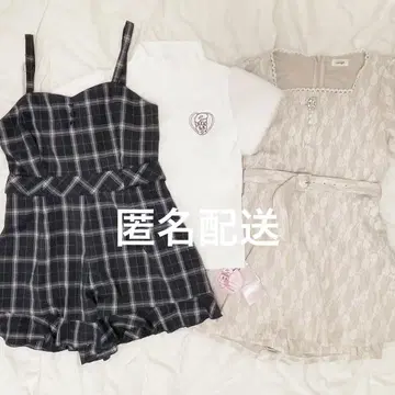 evelyn AnMILLE 여름옷 3벌 묶음 판매 양산형 걸리시 양산형