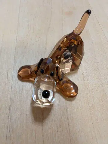 크리스마스를 향한 세일 스와로브스키 강아지