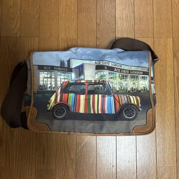 레어 Paul Smith 숄더백 전사 프린트 미니 쿠퍼