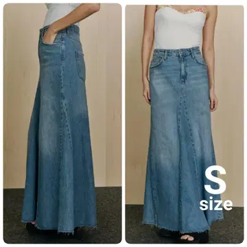 ZARA ZW COLLECTION 데님 스커트 완판템