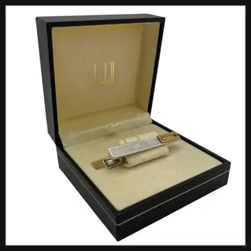던힐 dunhill 넥타이핀 스트라이프 로고 포함
