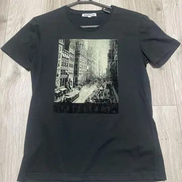 semantica design M 사이즈 블랙 티셔츠 남성용 M