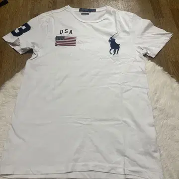 폴로 랄프 로렌 반팔 티셔츠 화이트