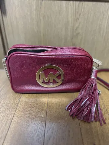 Michael Kors 버건디 숄더백