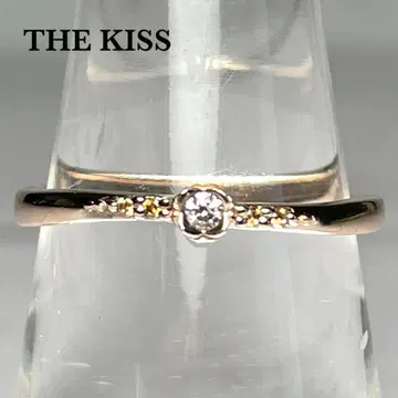 Disney 디즈니 THE KISS 더 키스 실버 반지 스톤 부착