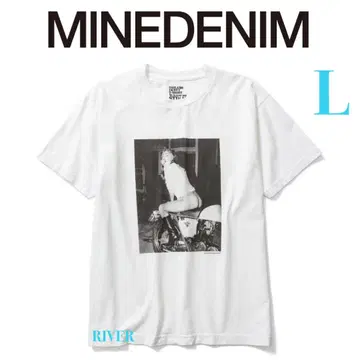 [ MINEDENIM ] Jonathan Leder Rider WHITE