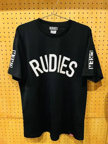 RUDIES 속건 티셔츠 블랙 L