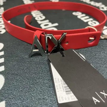 A|X 빨간색 패션 벨트 75