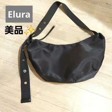 새상품에 가까운 엘루라 블랙 나일론 숄더백