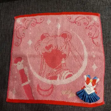 세일러문 타월 핑크