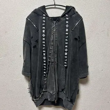 REFLEM 더블 집업 후드티