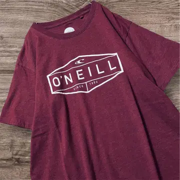 [수입 구제 의류] O'NEILL 버건디 로고 티셔츠 M