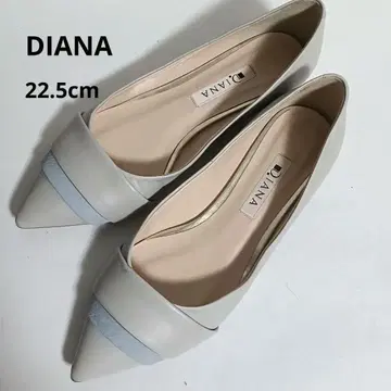 DIANA 다이애나 플랫 펌프스 스카이블루 22.5cm