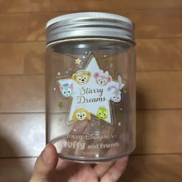 [미사용 새상품] 디즈니 더피&프렌즈 수베니어 캐니스터