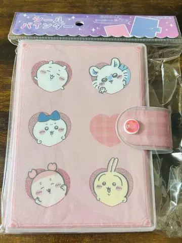 치이카와 씰 바인더 씰 토끼 모몽가 하치와레 랏코