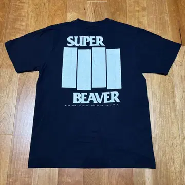 SUPER BEAVER 밴딩 티셔츠 초기 인디 M 사이즈