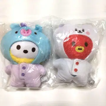 BTS 올인원 스타일 봉제 인형 CHIMMY 치미 TATA 타타