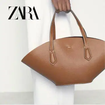 인기! 럭셔리! ZARA 자라 브라운 토트백 숄더백