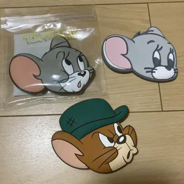 톰과 제리 실리콘 거울 제리 토피 3세트