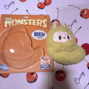 THE MONSTERS LABUBU 봉제 인형 이어폰 케이스