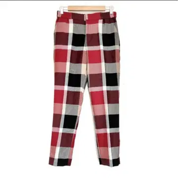 BLUE LABEL CRESTBRIDGE 체크 울 팬츠