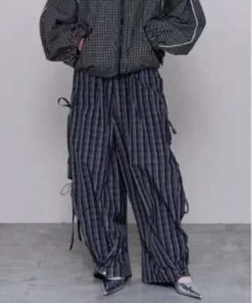 MAISON SPECIAL Ribbon Design Cargo Pants