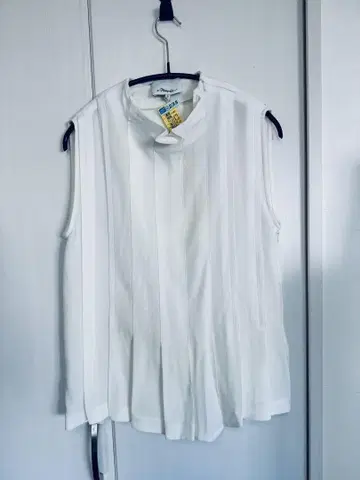 3.1 Phillip Lim 슬리브리스 플리츠 셔츠 사이즈 2