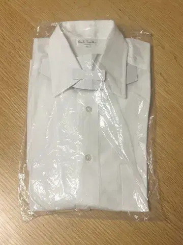 Paul Smith 폴스미스 런던 반팔 화이트 체크 셔츠 L