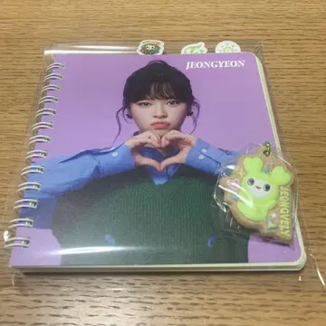TWICE 인덱스 미니 노트 LOVELYS 비스킷 정연