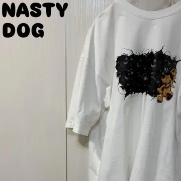 NASTY DOG T셔츠 화이트