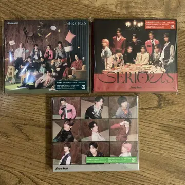 Snow Man SERIOUS 3매 세트