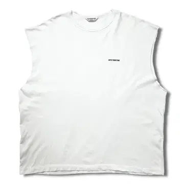 COOTIE SUPIMA COTTON SWEAT CUT OFF TEE M