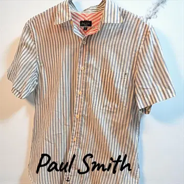[새상품급] Paul Smith 스트라이프 반팔 셔츠