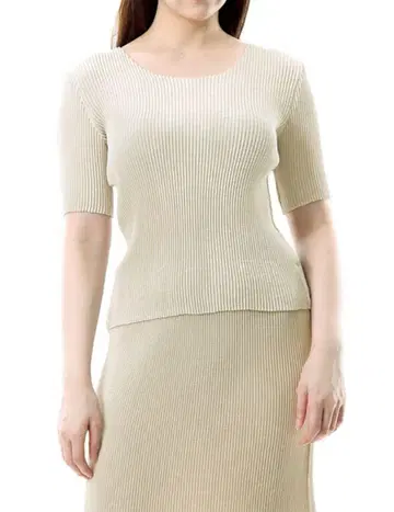 스페치오 셔틀 플리츠 블라우스 풀오버 40 티셔츠