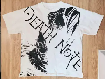 DEATH NOTE 빅 실루엣 티셔츠 사이즈 L 데스노트