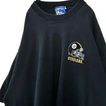 USA 프로 플레이어 NFL 스틸러스 티셔츠 블랙 구제 의류
